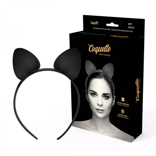COQUETTE CHIC DESIRE - SERRE-T�TE AVEC OREILLES DE CHAT