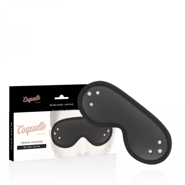 COQUETTE CHIC DESIRE - MASQUE FANTASY EN CUIR V�GAN AVEC DOUBLURE EN N�OPR�NE