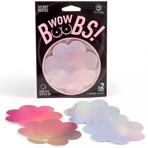 SECRET PLAY- WOW SEINS! COUVRE-MAMETAUX FLEURS