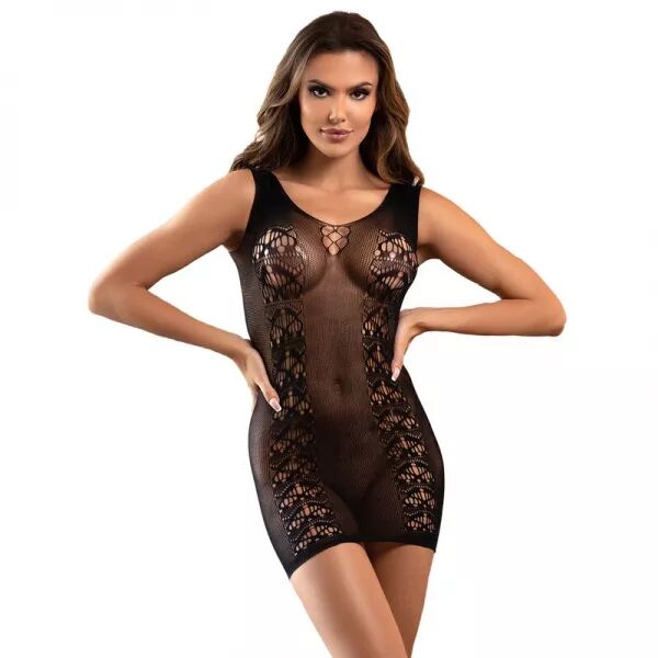 SUBBLIME - 952167 ROBE COURT EN R�SILLE �LASTIQUE NOIR TAILLE UNIQUE