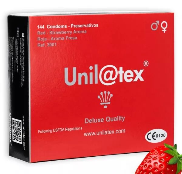 UNILATEX - CONSERVATEURS ROUGE / FRAISE 144 UNIT�S