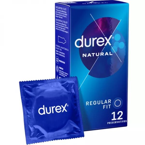 DUREX - NATUREL PLUS 12 UNIT�S
