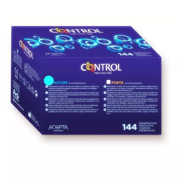 CONTROL - PR�SERVATIFS ADAPTA NATURE 144 UNIT�S