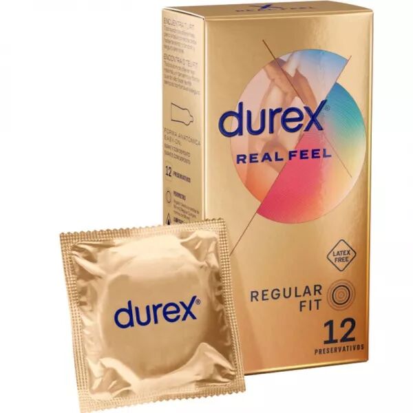 DUREX - REAL FEEL 12 UNIT�S