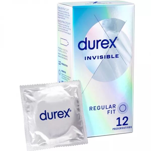 DUREX - INVISIBLE EXTRA MINCE 12 UNIT�S
