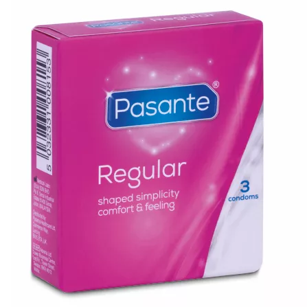 PASANTE - PR�SERVATIFS GAMME R�GULI�RE 3 UNIT�S