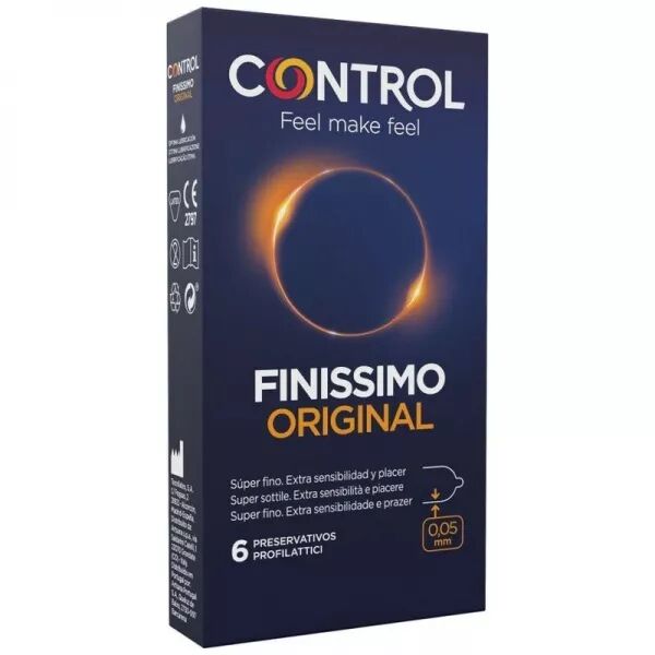 CONTROL - FINISSIMO ORIGINAL 6 UNIT�S