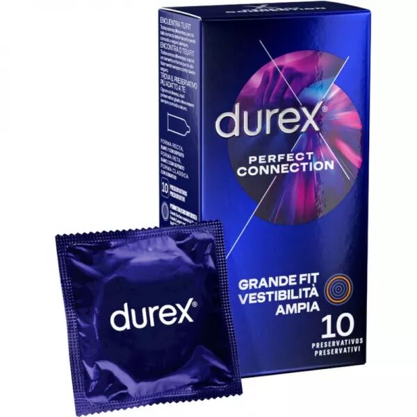 DUREX - CONNEXION PARFAITE SILICONE LUBRIFICATION EXTRA 10 UNIT�S