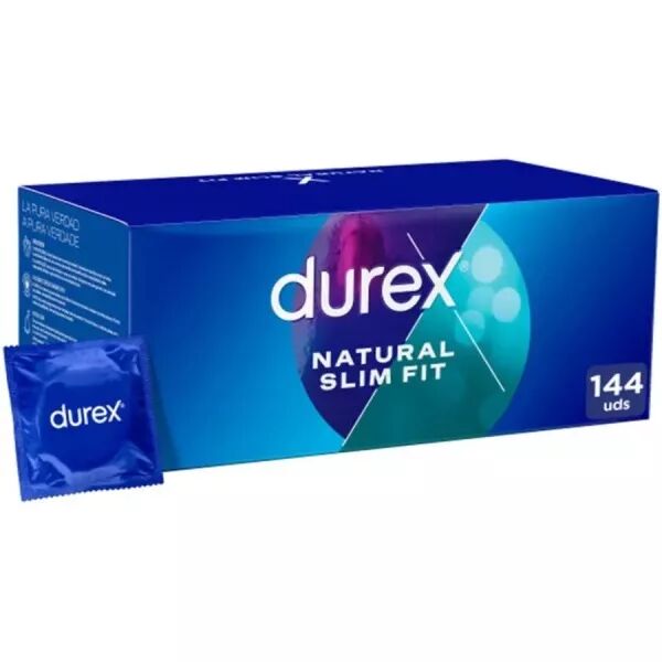 DUREX - BASE NATUREL SLIM FIT 144 UNIT�S