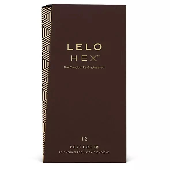 LELO - PR�SERVATIFS HEX RESPECT XL PAQUET DE 12