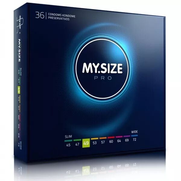 MY SIZE - PRO PR�SERVATIFS 49 MM 36 UNIT�S