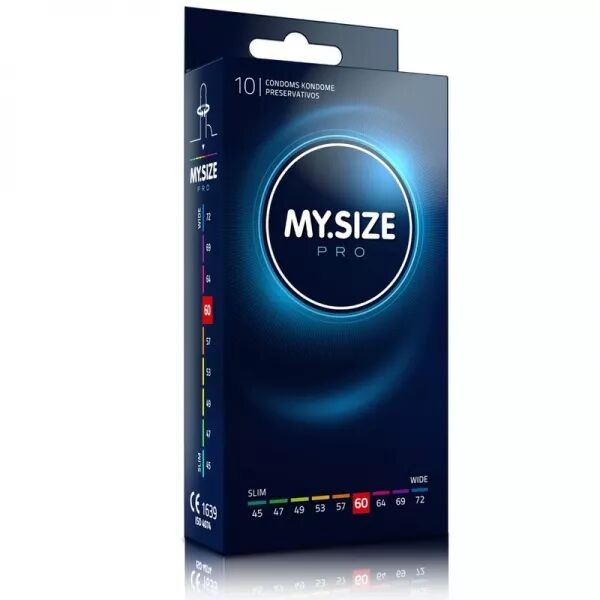 MY SIZE - PRO PR�SERVATIFS 60 MM 10 UNIT�S