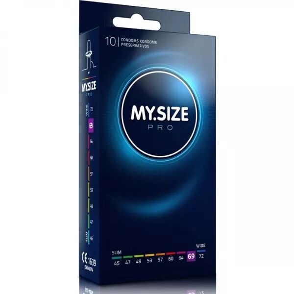 MY SIZE - PRO PR�SERVATIFS 69 MM 10 UNIT�S