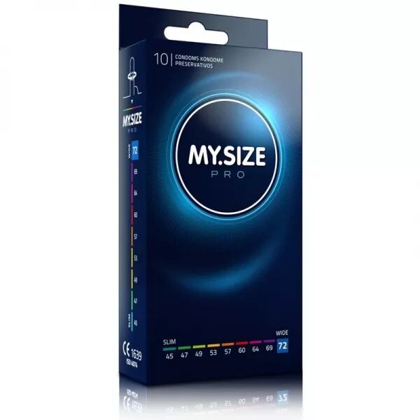 MY SIZE - PRO PR�SERVATIFS 72 MM 10 UNIT�S