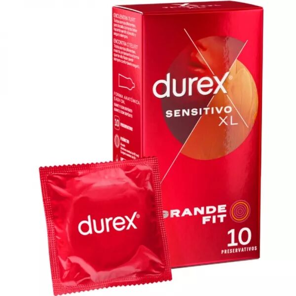 DUREX - PR�SERVATIFS SENSIBLES XL 10 UNIT�S