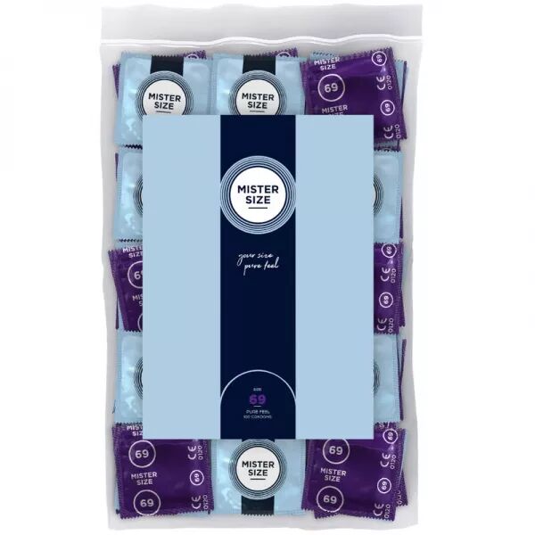 MISTER SIZE - PR�SERVATIFS TAILLE XXXL 69 MM (100 UNIT�S)