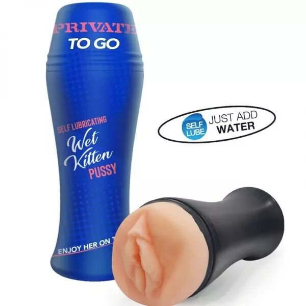 PRIVATE - MASTURBATEUR CHATON HUMIDE AUTO-LUBRIFIANT � PARTIR