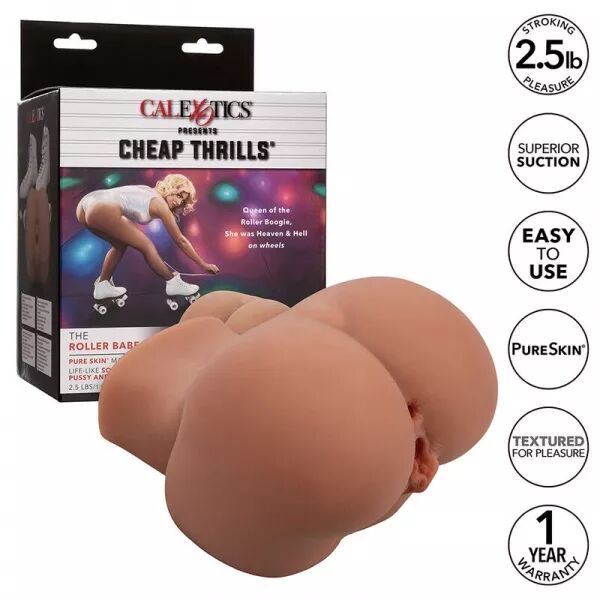 CALEXOTICS - THE ROLLER BABE LE MASTURBATEUR DOUBLE R�ALISTE FLESH
