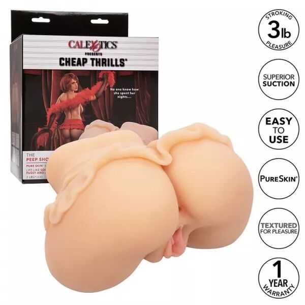 CALEXOTICS - THE PEEP SHOW GIRL DOUBLE MASTURBATEUR R�ALISTE CHAIR