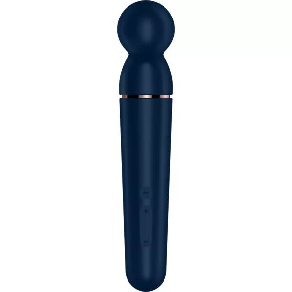 SATISFYER - MASSAGER VIBRATEUR PLANET WAND-ER BLEU
