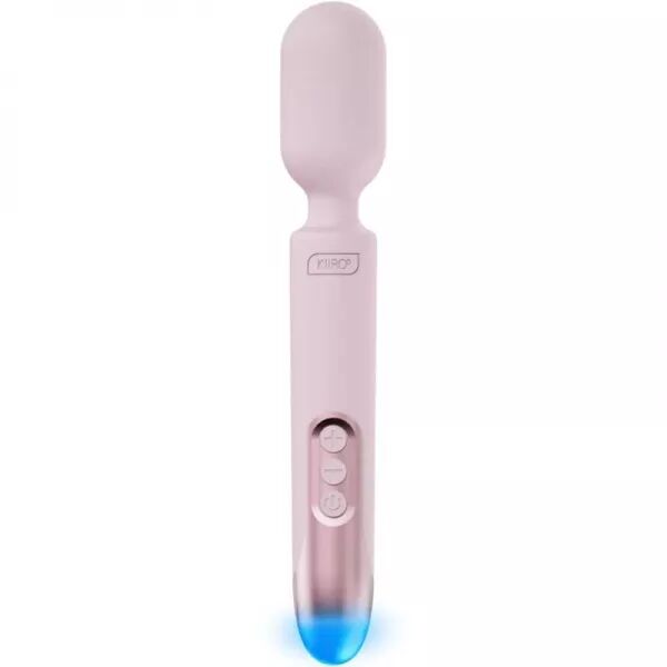 KIIROO - PROWAND VIBRATEUR WAND T�L�COMMANDE + APPLICATION GRATUITE ROSE
