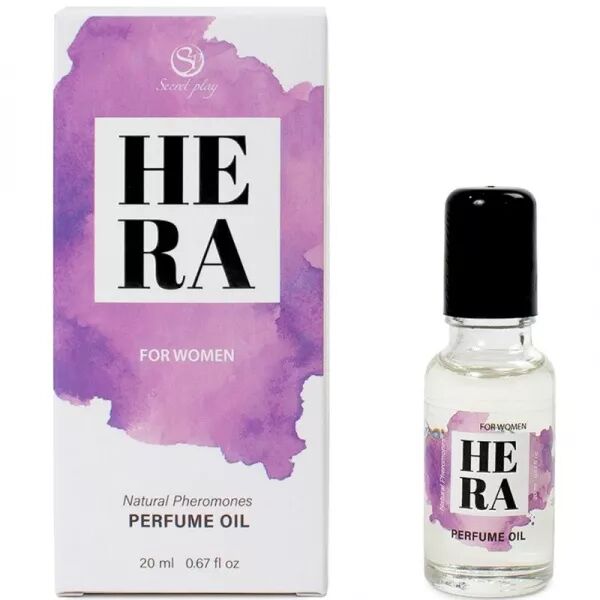 SECRETPLAY - HERA PARFUM NATUREL PH�ROMONES EN HUILE POUR FEMME 20 ML