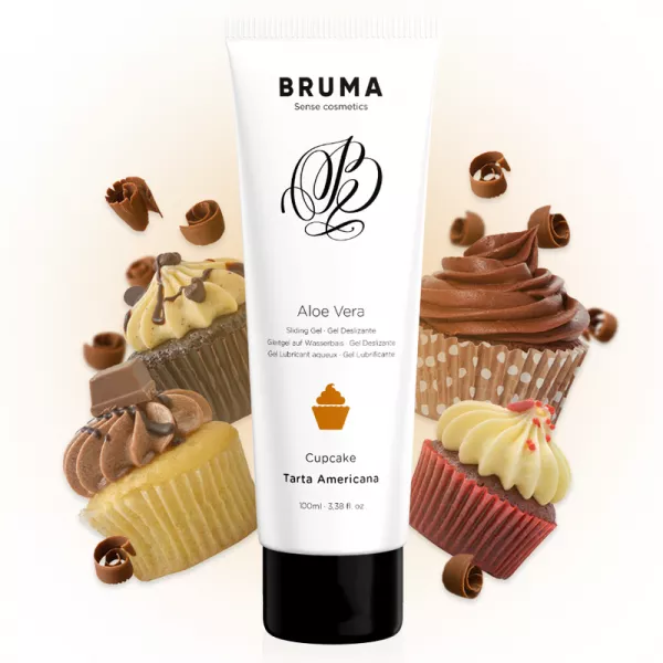 BRUMA - GEL GLISSANT � L''ALOE VERA SAVEUR CUPCAKE 100 ML