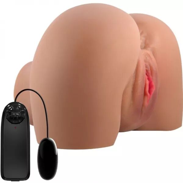 CRAZY BULL - MILA VIBRATEUR FESSE AVEC VAGIN ET ANUS R�ALISTES CONTR�LE DE LA CHAIR � DISTANCE