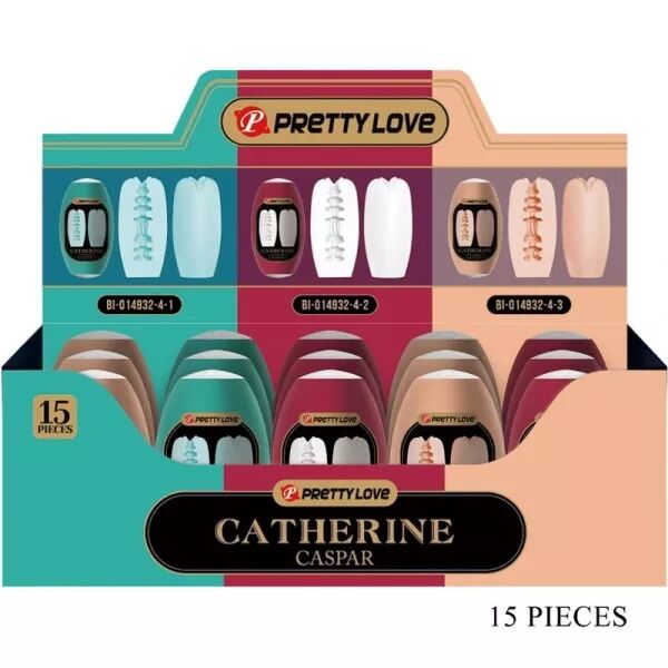 PRETTY LOVE - CASPAR PACK 15 DIFF�RENTS MASCRUBATEURS HOMMES