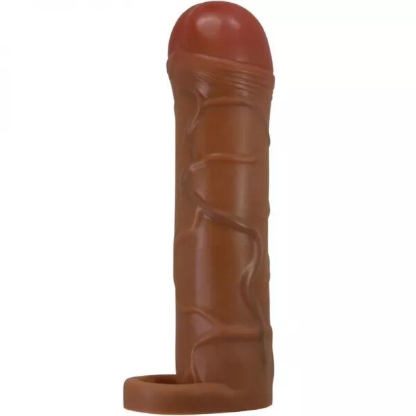 PRETTY LOVE - MANCHON DE P�NIS POUR OIGNON AVEC EXTENSION DE 2,5 CM MULATTO