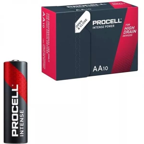 PROCELL - INTENSE POWER ALCALINE LR6 AA 1,5V BO�TE*10