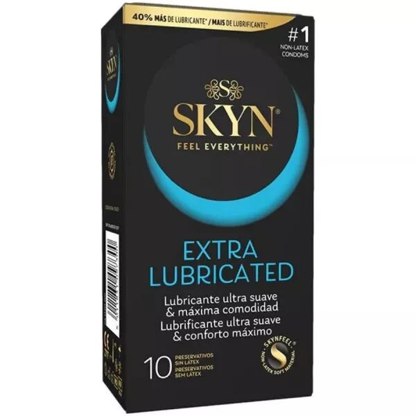 SKYN - PR�SERVATIF EXTRA LUBRIFI� 10 UNIT�S