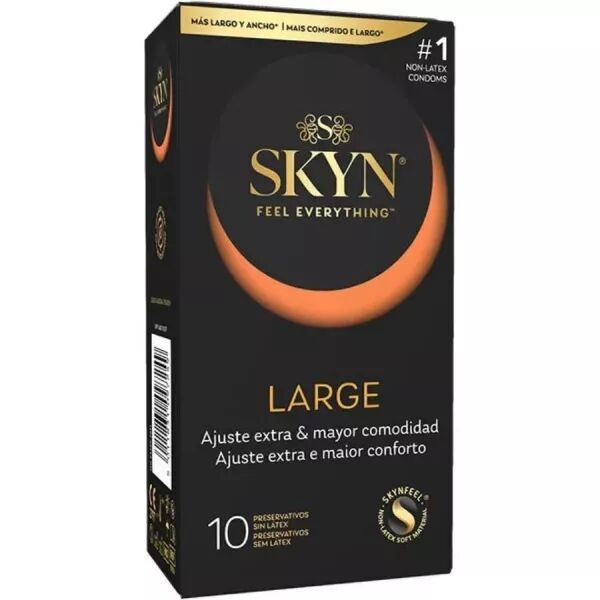 SKYN - GRANDS PR�SERVATIFS � AJUSTEMENT SUPPL�MENTAIRE 10 UNIT�S