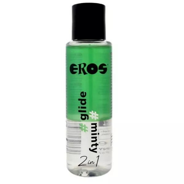 EROS - LUBRIFIANT  2 EN 1  GLIDE MENTHE � BASE DE SILICONE 100 ML
