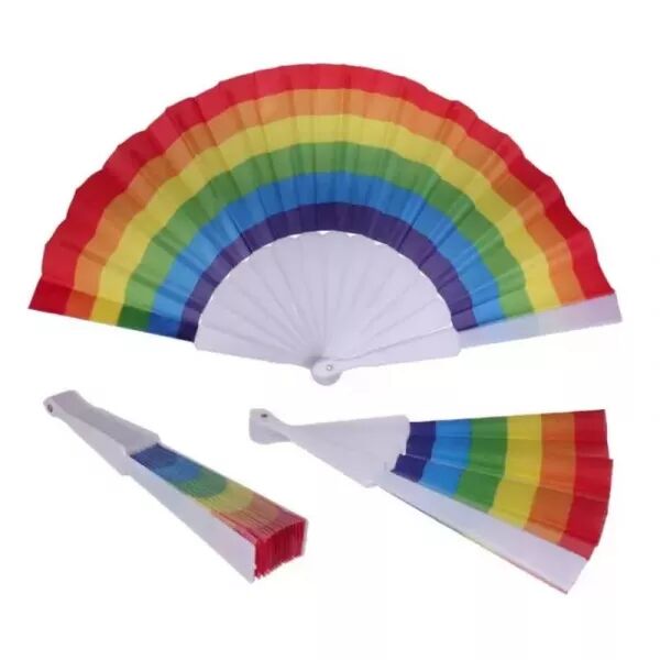 PRIDE - �VENTAIL EN TISSU DRAPEAU LGBT